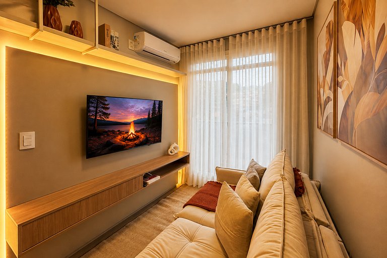 Apartamento em Gramado com Piscina Aquecida