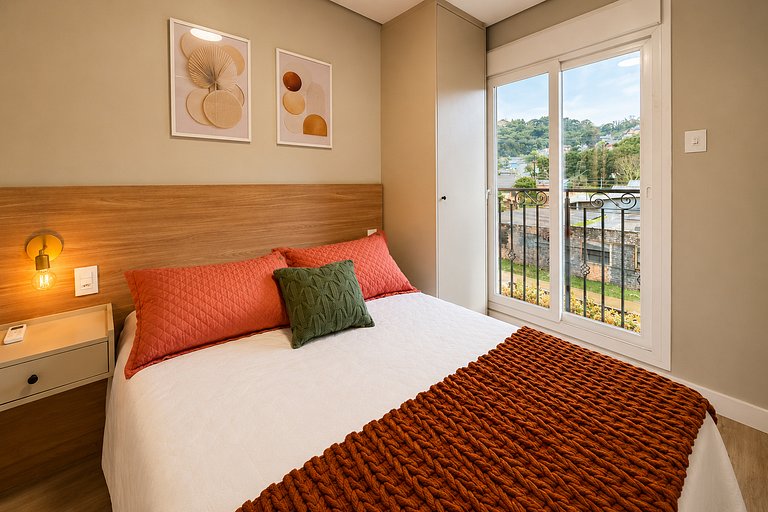 Apartamento em Gramado com Piscina Aquecida