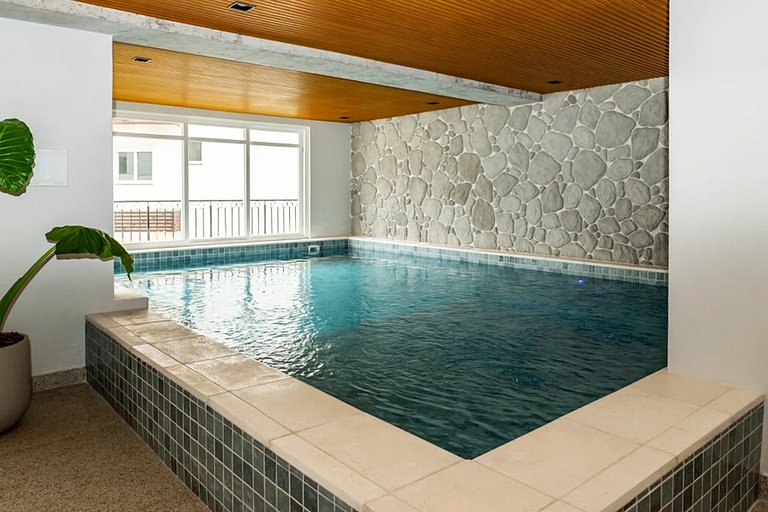 Apartamento em Gramado com Piscina Aquecida