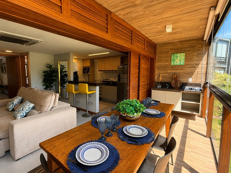 Apartamento Beira Mar com Piscina Barra Grande