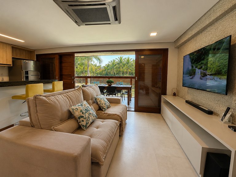 Apartamento Beira Mar com Piscina Barra Grande