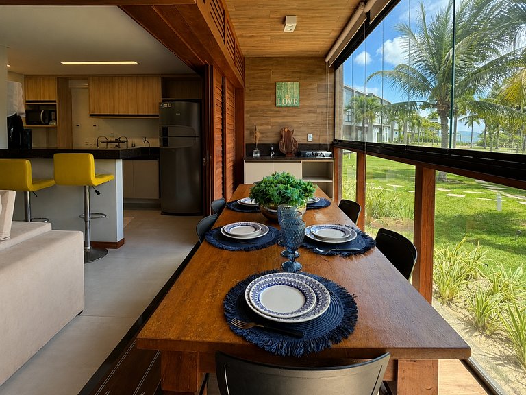 Apartamento Beira Mar com Piscina Barra Grande