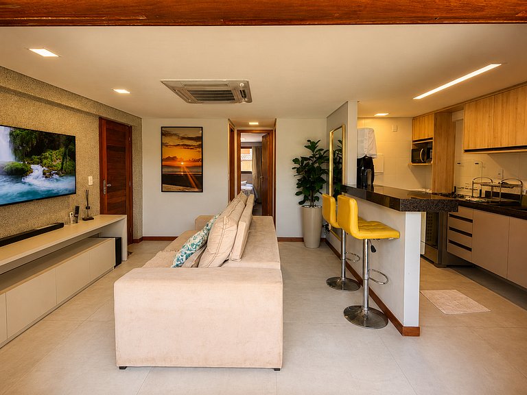 Apartamento Beira Mar com Piscina Barra Grande