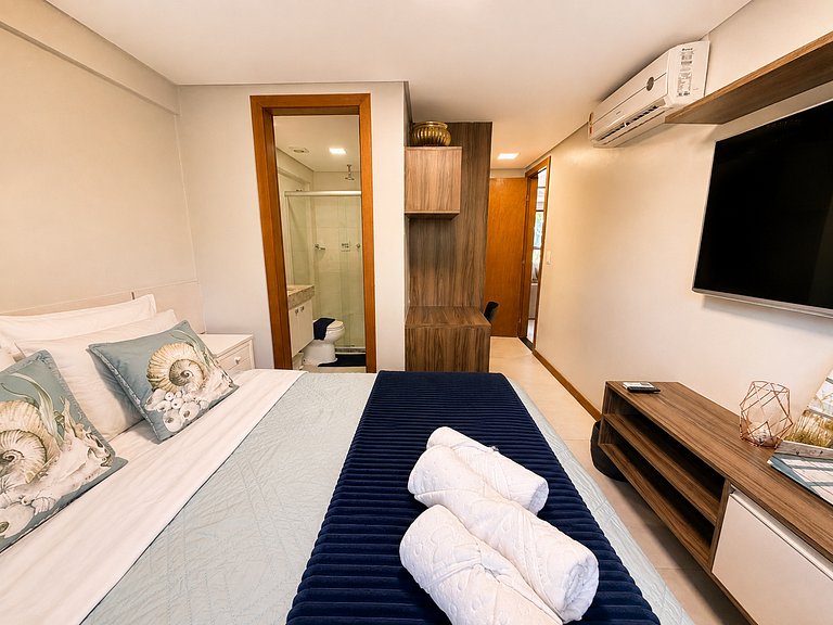 Apartamento Beira Mar com Piscina Barra Grande