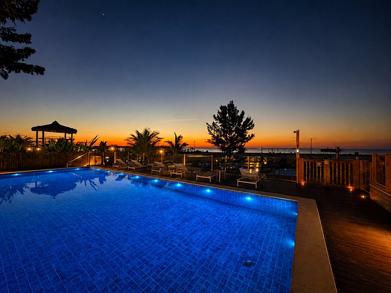 Apartamento Beira Mar com Piscina Barra Grande