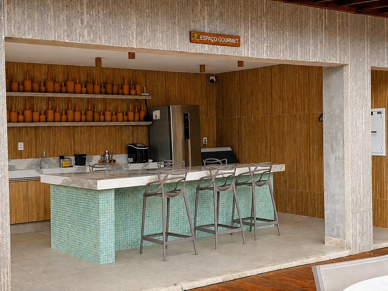 Apartamento Beira Mar com Piscina Barra Grande