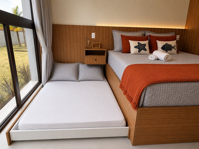 Apartamento Beira Mar com Piscina Barra Grande