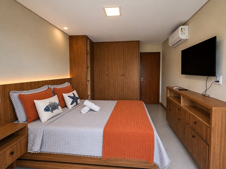 Apartamento Beira Mar com Piscina Barra Grande