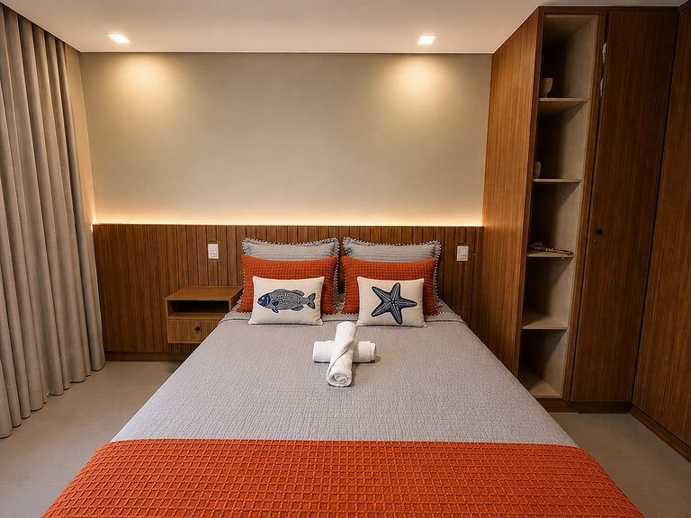 Apartamento Beira Mar com Piscina Barra Grande