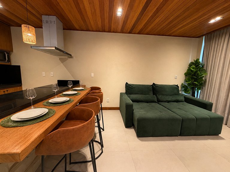Apartamento Beira Mar com Piscina Barra Grande
