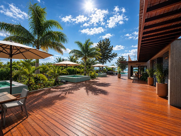 Apartamento Beira Mar com Piscina Barra Grande