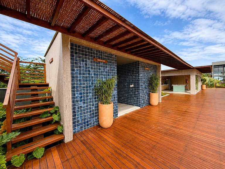 Apartamento Beira Mar com Piscina Barra Grande