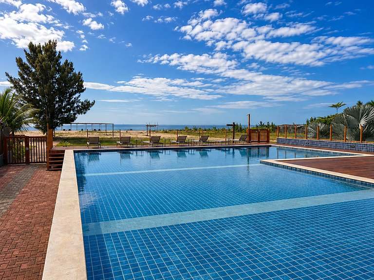 Apartamento Beira Mar com Piscina Barra Grande