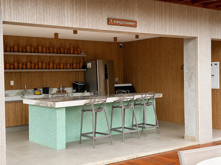 Apartamento Beira Mar com Piscina Barra Grande