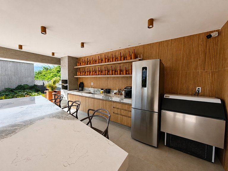 Apartamento Beira Mar com Piscina Barra Grande