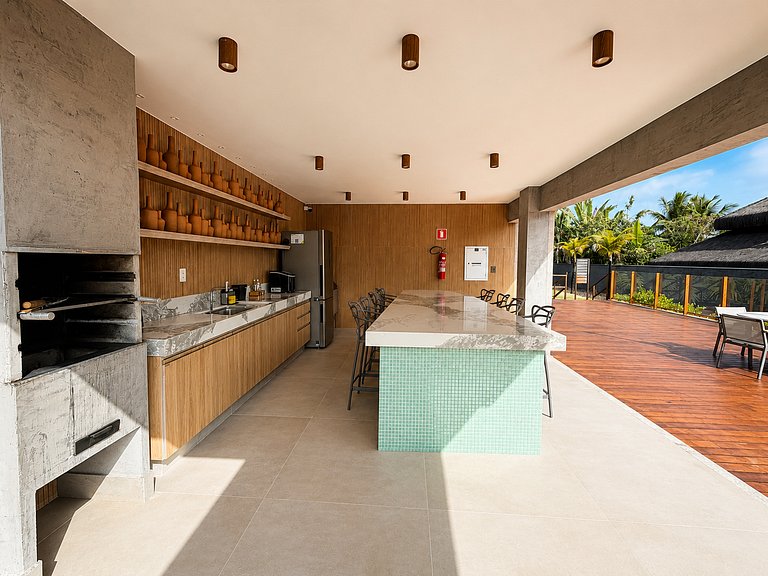 Apartamento Beira Mar com Piscina Barra Grande