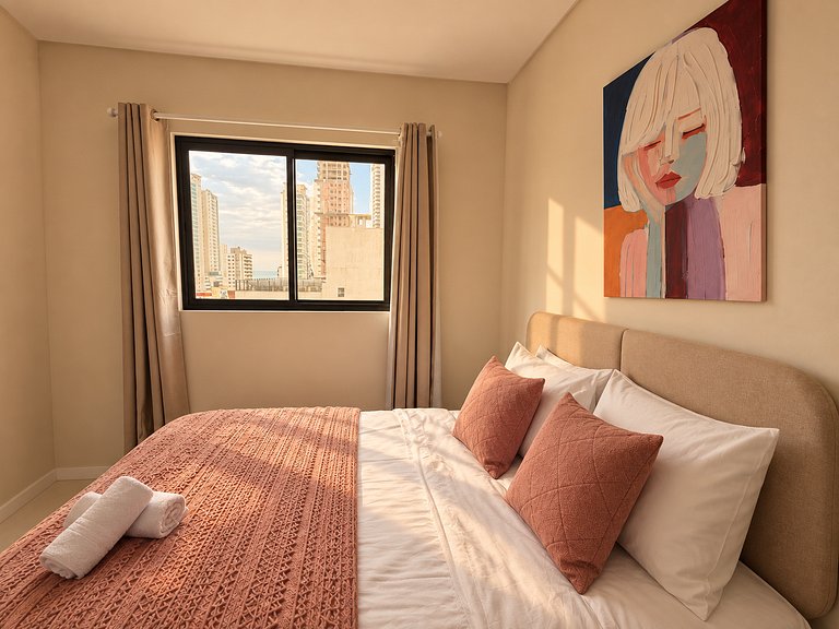 Apartamento 800 m do Mar em Itapema