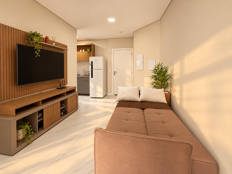 Apartamento 800 m do Mar em Itapema