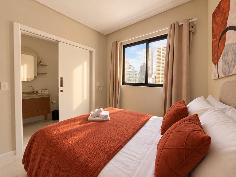 Apartamento 800 m do Mar em Itapema