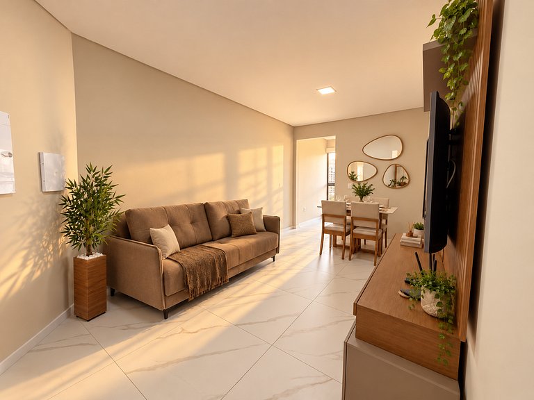 Apartamento 800 m do Mar em Itapema