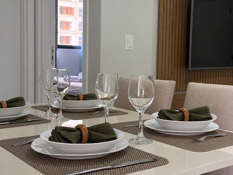 Apartamento 800 m do Mar em Itapema