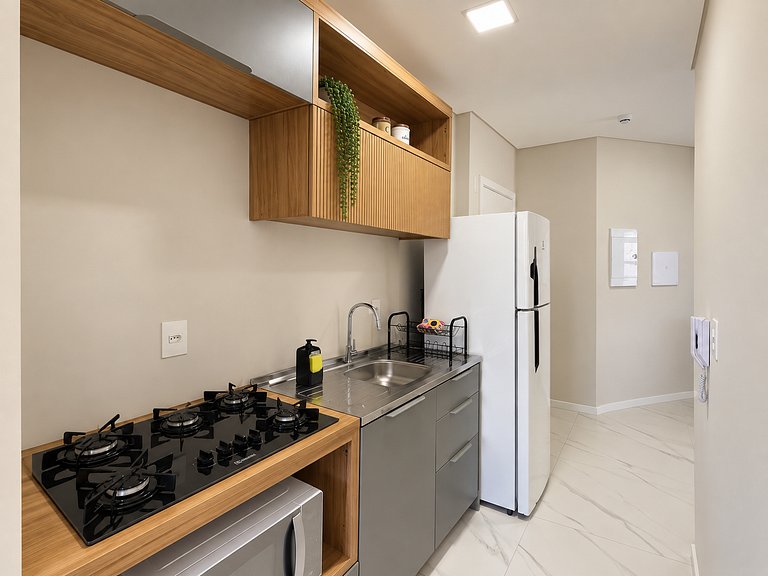 Apartamento 800 m do Mar em Itapema