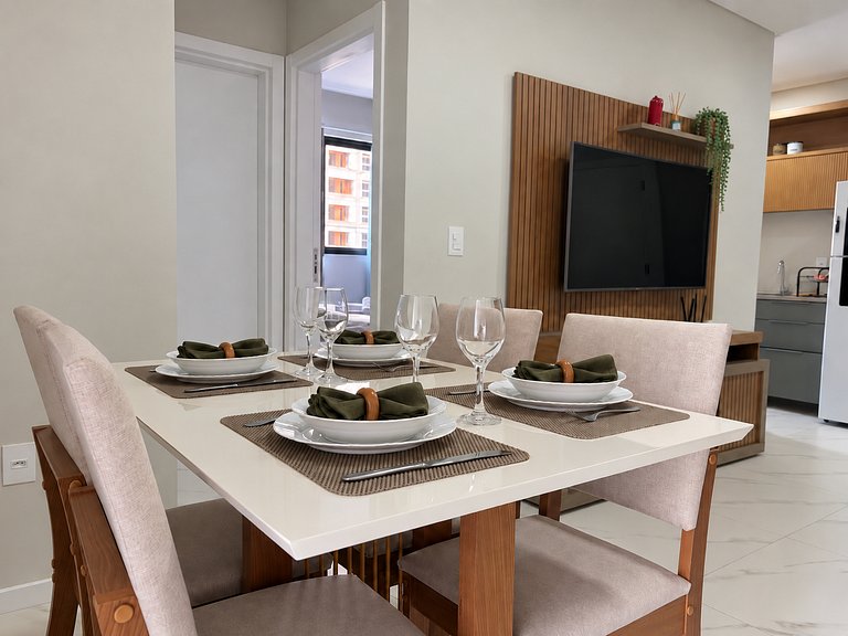 Apartamento 800 m do Mar em Itapema