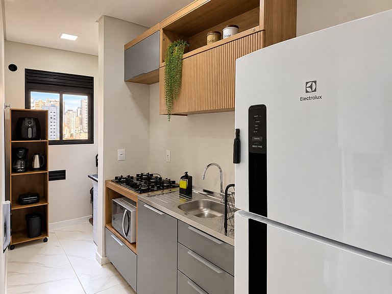 Apartamento 800 m do Mar em Itapema