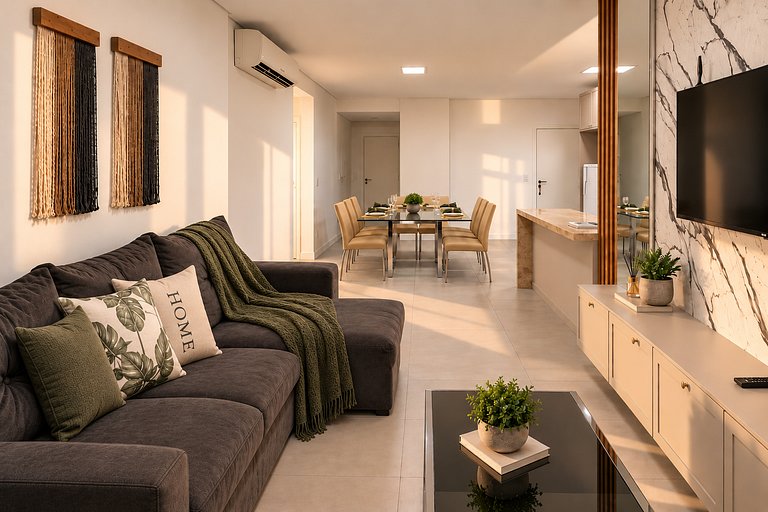 Apartamento 2 Dormitórios | Meia Praia - Itapema