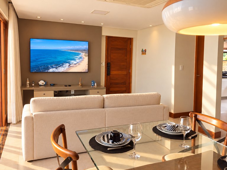 Apartamento Beira Mar com Piscina Barra Grande