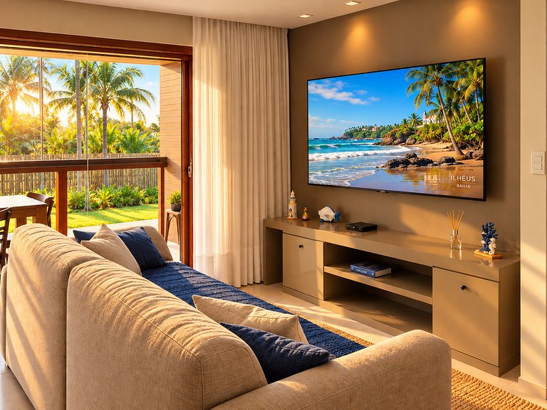 Apartamento Beira Mar com Piscina Barra Grande