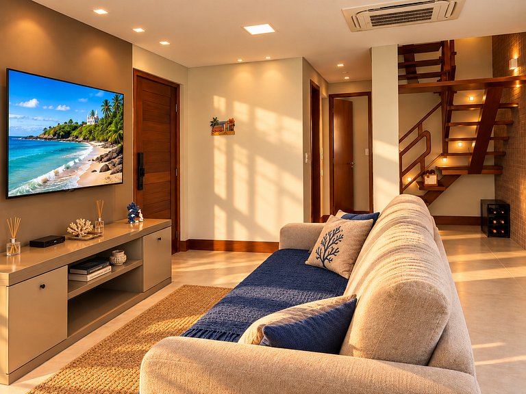 Apartamento Beira Mar com Piscina Barra Grande