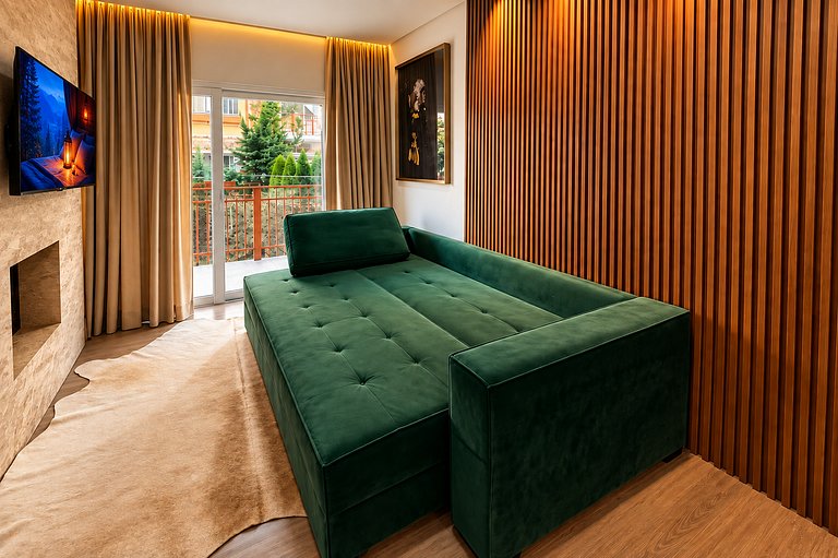 Apartamento com Piscina e Jacuzzi em Gramado
