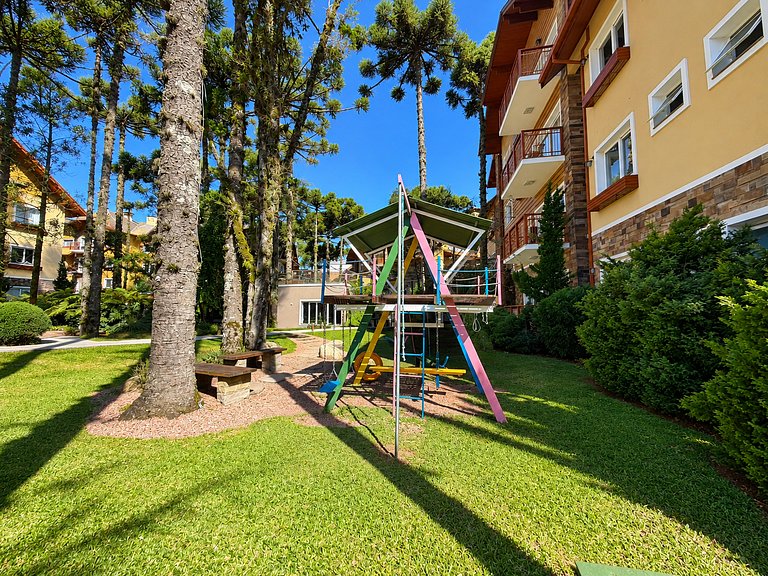Apartamento com Piscina e Jacuzzi em Gramado