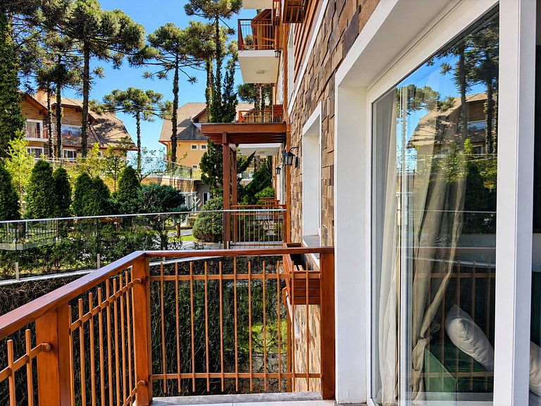 Apartamento com Piscina e Jacuzzi em Gramado