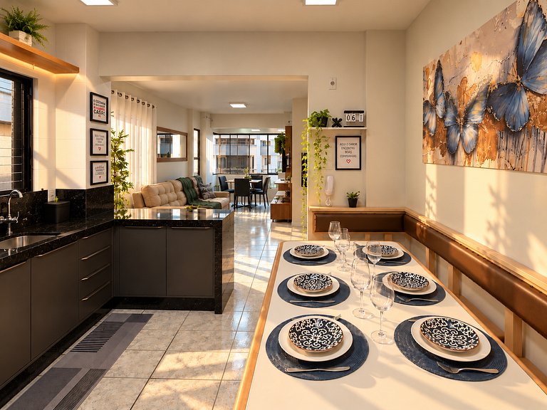 Apartamento 50 m da Praia em Itapema | Vista Mar