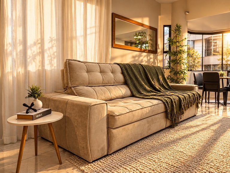 Apartamento 50 m da Praia em Itapema | Vista Mar