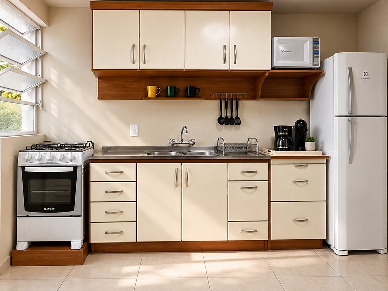 Apartamento ao Lado da Rua Coberta em Gramado