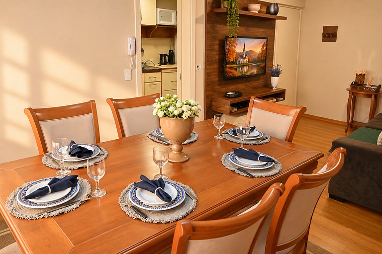 Apartamento ao Lado da Rua Coberta em Gramado
