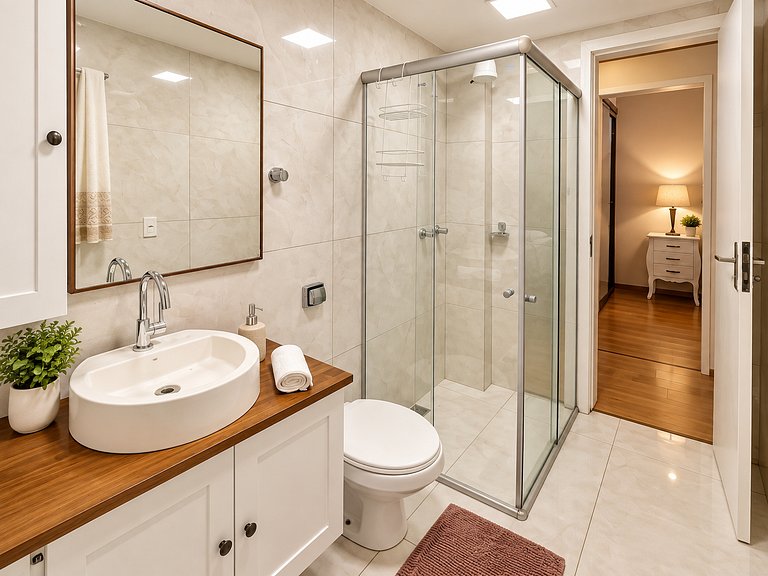 Apartamento ao Lado da Rua Coberta em Gramado