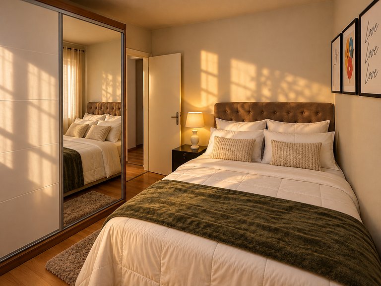 Apartamento ao Lado da Rua Coberta em Gramado