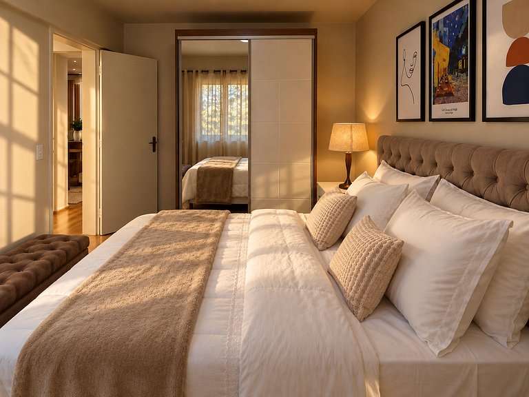 Apartamento ao Lado da Rua Coberta em Gramado