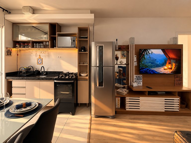 Apartamento com Piscina em Porto Belo