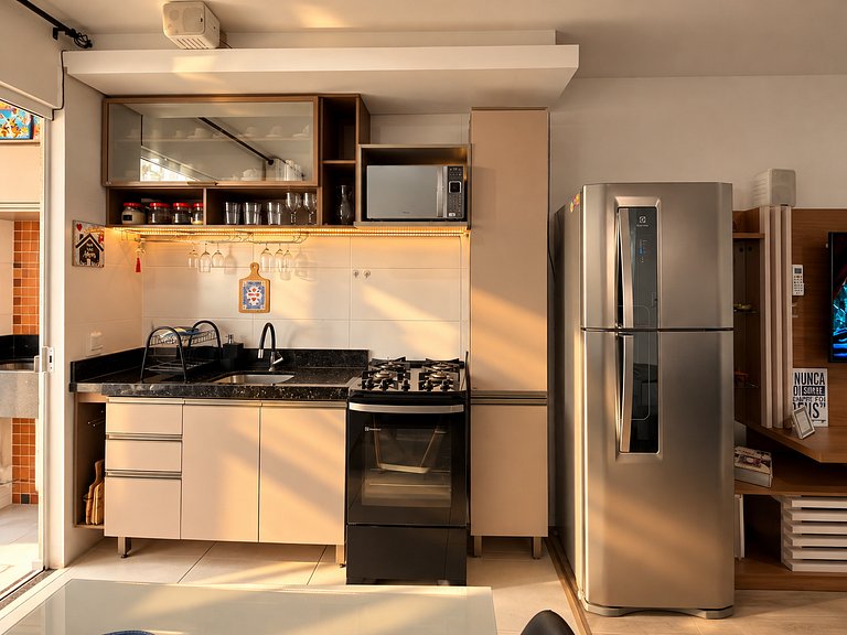 Apartamento com Piscina em Porto Belo