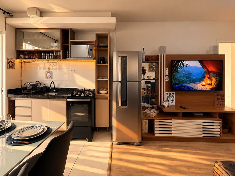 Apartamento com Piscina em Porto Belo